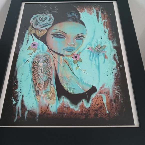 Rare Limited Edition Caia Koopman Signed And Numbered Art Framed Print. - Picture 9 of 11